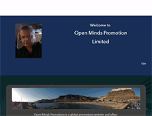 Tablet Screenshot of openmindspromotions.com